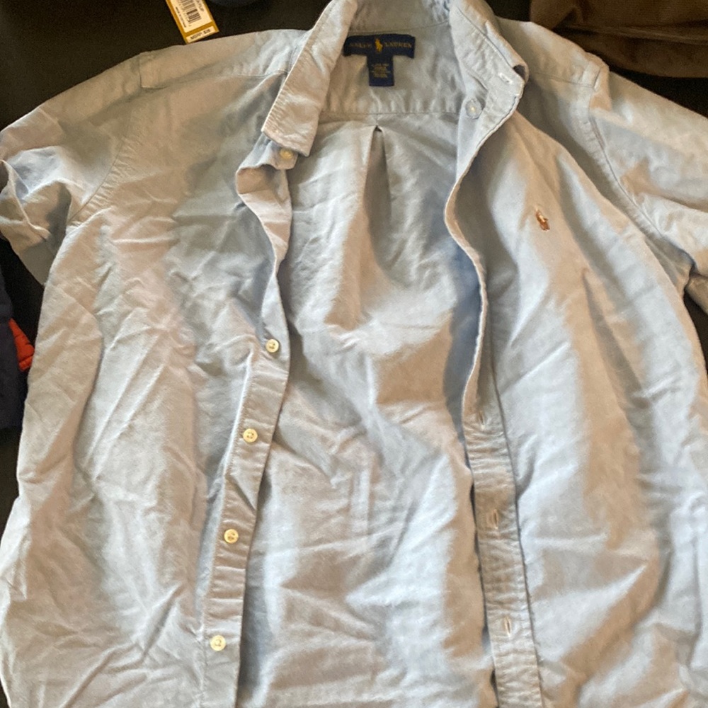Polo boys button up